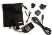 Garmin 010-10567-12 Travel Kit, includes A/C travel charger, ActiveSync cable, international plug adapters and carry pouch for iQue M5, UPC 753759048563 (0101056712 010-1056712 010 10567 12) 