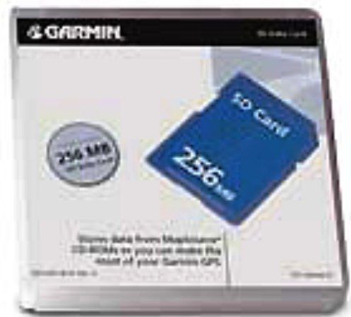 Garmin 010-10636-01 SD Memory Card 256 MB, UPC 753759048884 (0101063601 010-1063601 010 10636 01)