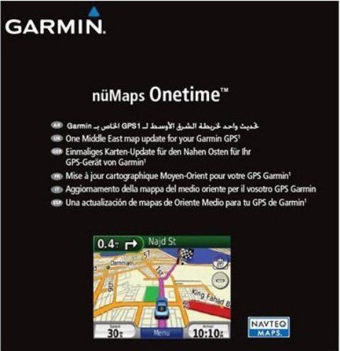 Garmin 010-11115-01 nMaps - Onetime City Navigator Middle East, Middle East Maps Included, CD-ROM Media, 1 GB Min RAM Size, 425 MB Min Hard Drive Space, USB port Peripheral Devices, Apple MacOS X 10.4.11 or later, Microsoft Windows XP SP2 OS Required (0101111501 010-11115-01 010 11115 01)