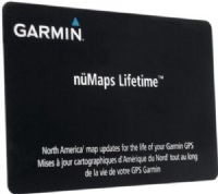 Garmin 010-11269-00 nüMaps Lifetime Subscription, Wallet-sized nüMaps lifetime card includes a product key that gives users access to the latest City Navigator North America NT or City Navigator Europe NT map data as a download from the Garmin website, Gives users access to multiple map updates each year for the life of their Garmin GPS device, UPC 753759084837 (0101126900 01011269-00 010-1126900) 