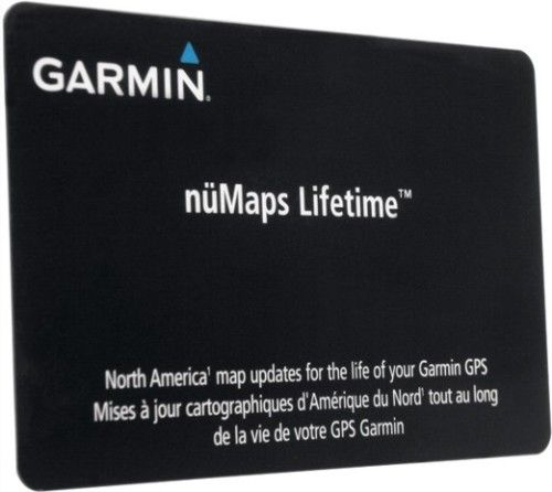 Garmin 010-11269-00 nMaps Lifetime Subscription, Wallet-sized nMaps lifetime card includes a product key that gives users access to the latest City Navigator North America NT or City Navigator Europe NT map data as a download from the Garmin website, Gives users access to multiple map updates each year for the life of their Garmin GPS device, UPC 753759084837 (0101126900 01011269-00 010-1126900)