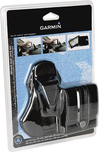 Garmin 010-11280-10 Portable Friction Mount and Carrying Case Fits nvis with 3.5