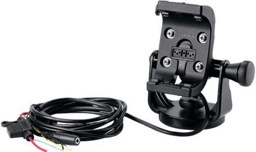 Garmin 010-11654-06 Marine Mount with Power Cable Fits with Montana 600, Montana 650 and Montana 650t, Includes the mount, power cable and anti-glare screen protectors, UPC 753759979911 (0101165406 01011654-06 010-1165406)