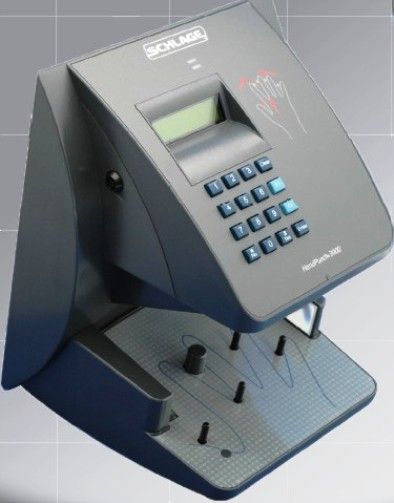 Acroprint 01-0175-002 HandPunch 3000 Biometric Terminal Control, Two Programmable Function Keys, User Time Restrictions, Supervisor Override at the Time Clock, Department Transfers, Explicit Punch Menu, Transaction Buffer 5120 event capacity, ID Number Length 1 to 10 digits, Baud Rate 300 to 28.8 Kbps (010175002 010175-002 01-0175002 HP-3000 HP3000)