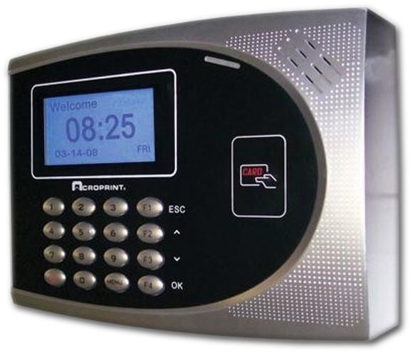 Acroprint 01-0249-000 TimeQplus Proximity Time And Attendance System, Badges, Automated; Employees simply 