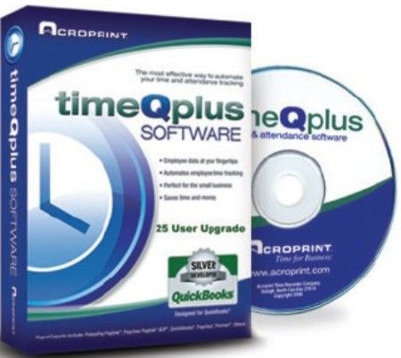 Acroprint 01-0254-101 timeQplus V3 Software Upgrade, Easily manage additional employees with a 25 user software upgrade (010254101 010254-101 01-0254101)
