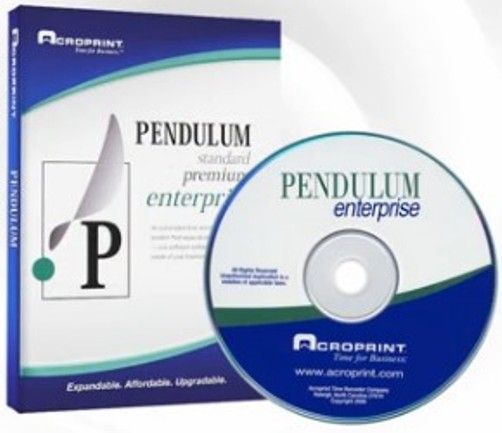 Acroprint 01-0277-002 Pedulum Enterprise Software 10-Admin/PCs; Max of 1000 employees and unlimited terminals; Expandable up to unlimited employees and unlimited concurrent administrative users; Supports up to an unlimited number of fixed, flexible or open shifts; Accommodates weekly, bi-weekly, semi-monthly, or monthly pay periods (ACROPRINT 010277002 01 0277 002 01-0277-002)