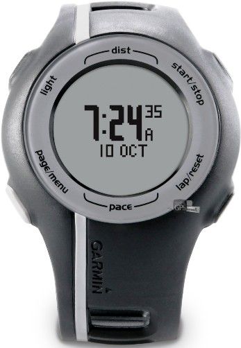 Garmin 010-N0863-00 Refurbished Forerunner 110 Unisex Running GPS Watch Only, Black, Display size 1.0
