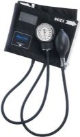 Mabis 01-110-021 Legacy Aneroid Sphygmomanometer with Black Nylon Cuff, Adult, Sphygmomanometer gauge maximum 300 mmHg, Child-size cuffs are 11" - 16.4" in diameter, Includes carrying case with zipper, Contains latex, beware of any potential allergic reactions to natural rubber, UPC 767056110212 (01110021 01-110-021 01 110 021) 