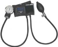 Mabis 01-110-023 Legacy Aneroid Sphygmomanometer with Black Nylon Cuff, Infant, Sphygmomanometer gauge maximum 300 mmHg, Child-size cuffs are 7.7" to 11.3" in diameter, Includes carrying case with zipper, Contains latex, beware of any potential allergic reactions to natural rubber, UPC 767056110236 (01110023 01-110-023 01 110 023) 
