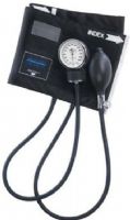 Mabis 01-110-027 Legacy Aneroid Sphygmomanometer, 300mmHg no-stop pin manometer, 16.1 - 24.2 in. cuff, Deluxe air release valve, Inflation Bulb, Black Nylon Calibrated Cuff, Zippered Carrying Case, UPC 767056110274 (01110027 01-110-027 01 110 027) 