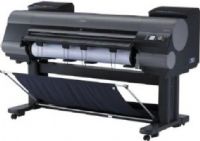 Canon 3811B007AA model imagePROGRAF iPF8300 Color Ink-jet printer, 12-ink - red, blue, green, gray, photo gray, cyan, photo cyan, magenta, photo magenta, yellow, black, matte black Ink Palette Supported Colors, 12 x 2560 nozzles Nozzle Configuration, 4 pl Minimum Ink Droplet Size, Canon LUCIA pigment ink Ink Type, Status LCD Built-in Devices, Wired Connectivity Technology, USB, Ethernet 10/100Base-TX Interface (3811B007AA 3811-B007AA 3811 B007AA iPF8300 iPF-8300 iPF 8300) 