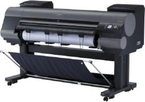 Canon 3811B007AA model imagePROGRAF iPF8300 Color Ink-jet printer, 12-ink - red, blue, green, gray, photo gray, cyan, photo cyan, magenta, photo magenta, yellow, black, matte black Ink Palette Supported Colors, 12 x 2560 nozzles Nozzle Configuration, 4 pl Minimum Ink Droplet Size, Canon LUCIA pigment ink Ink Type, Status LCD Built-in Devices, Wired Connectivity Technology, USB, Ethernet 10/100Base-TX Interface (3811B007AA 3811-B007AA 3811 B007AA iPF8300 iPF-8300 iPF 8300)