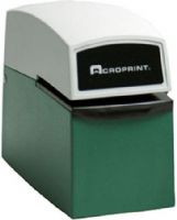 Acroprint 01-5G00-400 Model E Text Stamp for Signature or Message (Comes with one plate), Trigger Trip, 2" x 2" Plate/printing area, Engraving cost extra, Quality designed timing motor porvides the highest accuracy, Electronically controlled printing assures clean instant registration, Print control adjustment allows for multi-copy printing (015G00400 015G00-400 01-5G00400) 