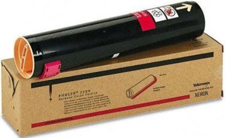 Xerox 016194500 High Capacity Magenta Toner Cartridge For use with Phaser 7700 Color Printer, Average yield of 10000 prints at 5% area coverage, New Genuine Original OEM Xerox Brand, UPC 042215483100 (016-194500 0161-94500 01619-4500 016194-500) 
