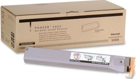 Xerox 016-1980-00 Black High Capacity Toner Cartridge for use with Xerox Phaser 7300 Network Color Printer, Up to 15000 Pages at 5% coverage, New Genuine Original OEM Xerox Brand, UPC 042215485012 (016198000 0161980-00 016-198000 016-1980)