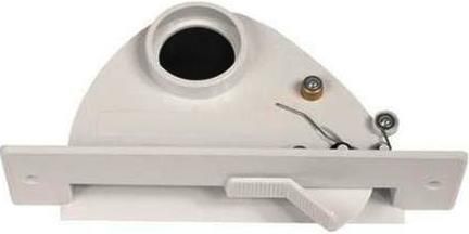 Eureka 016940-012 Vac Pan, Bisque, Floor level automatic dustpan operated by a toe touch switch, Just sweep debris into the inlet mouth and dirt is whisked away, Contemporary styling leaves no gaps when not in use, Professional installation required, UPC 777563850143 (016940012 016940 012)