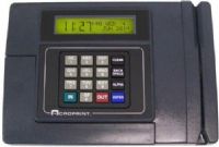 Acroprint 01-7000-052 Model DC7000 Infrared Bar Code Reader with Ethernet Communication; Easy-to-read 2-line by 20-character backlit alphanumeric display; Collects time and attendance data for accurate and indisputable records; Ideal for time and attendance, data collection, access control and much more; Up to 20000 event capacity for internal storage (ACROPRINT 017000052 01 7000 052 01-7000-052 DC7000) 