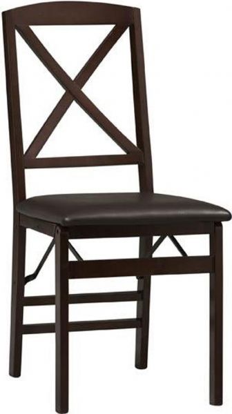 Linon 01826ESP-02-AS-U Triena X Back Side Chair, 20