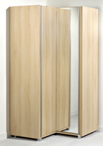 Gautier 018-370 Corner wardrobe, City Collection, Oak Finish, L: 110 cm (43.30