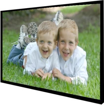 Vutec 01-EZ050089BW VU-EASY Fixed Frame Wall Screen 103