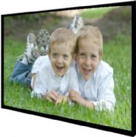 Vutec 01-EZ054096BW VU-EASY Fixed Frame Wall Screen 110" 16:9, 54" x 96", BriteWhite Fabric 1.3 Gain, Black Epoxy Frame; Ultra flat viewing surface; Fabric secured to frame with Velcro; Velcro assures a permanently tensioned screen; Extruded aluminum frame, UPC 843769000900 (01EZ054096BW 01 EZ054096BW 01-EZ054096B 01-EZ054096 01EZ054096B 01EZ054096 VUEASY VU EASY) 