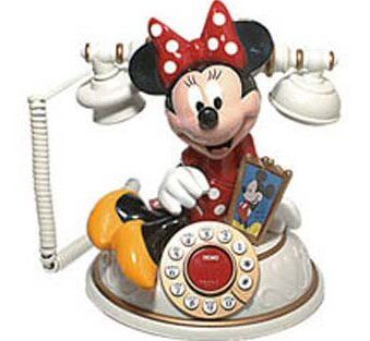 Telemania  024175  Minnie Mouse Desk Phone (24175)