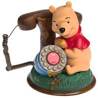 Telemania 024502 Walt Disney's Winnie the Pooh Desk Phone (24502)