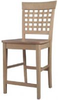 Linon 02451WWW-01-KD-U Pane 30-Inch Bar Stool, White Beech Finish, Solid Rubberwood, Constructed of Asian hardwood, Window pane back, Slightly scooped seat, Comfortable foot rests, Some assembly required, Dimensions (W x D x H) 18.75 x 20.50 x 47.00 Inches, Weight 24.20 Lbs, UPC 753793224411 (02451WWW01KDU 02451WWW-01-KD 02451WWW-01 02451WWW 02451WWW-01KDU) 