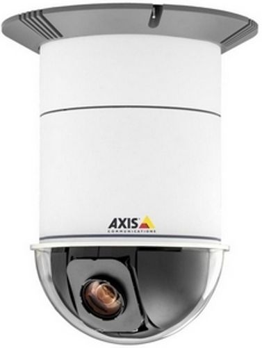 Axis Communications 0253-001 Network Dome Camera 232D+, Full frame rate: up to 30/25 frames per second for all resolutions, Support simultaneous streams of Motion JPEG and MPEG-4, Built-in 18x optical + 12x digital zoom lens with auto focus, EAN 7331021017269 (0253001 0253 001 AXIS232D+ AXIS-232D+ 232D PLUS)