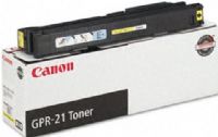 Canon 0259B001AA model GPR-21Y Yellow Toner, Laser Print Technology, Yellow Print Color, 30000 Pages Duty Cycle, 5% Print Coverage, Genuine Brand New Original Canon OEM Brand, For use with Canon C4580I, C4580, C4080I and C4080 imageRUNNER Printers (0259B001AA 0259B-001AA 0259B 001AA GPR-21Y GPR 21Y GPR21Y GPR 21 GPR-21 GPR21) 