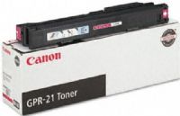 Canon 0260B001AA model GPR-21M Magenta Toner, Laser Print Technology, Magenta Print Color, 30000 Pages Duty Cycle, 5% Print Coverage, Genuine Brand New Original Canon OEM Brand, For use with Canon C4580I, C4580, C4080I and C4080 imageRUNNER Printers (0260B001AA 0260B 001AA 0260B-001AA GPR-21M GPR 21M GPR21M GPR 21 GPR-21 GPR21) 