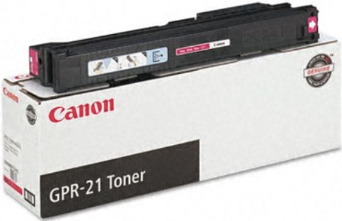 Canon 0260B001AA model GPR-21M Magenta Toner, Laser Print Technology, Magenta Print Color, 30000 Pages Duty Cycle, 5% Print Coverage, Genuine Brand New Original Canon OEM Brand, For use with Canon C4580I, C4580, C4080I and C4080 imageRUNNER Printers (0260B001AA 0260B 001AA 0260B-001AA GPR-21M GPR 21M GPR21M GPR 21 GPR-21 GPR21)