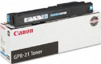 Canon 0261B001AA model GPR-21C Cyan Toner, Laser Print Technology, Cyan Print Color, 30000 Pages Duty Cycle, 5% Print Coverage, Genuine Brand New Original Canon OEM Brand, For use with Canon C4580I, C4580, C4080I and C4080 imageRUNNER Printers (0261B001AA 0261B-001AA 0261B 001AA GPR-21C GPR 21C GPR21C GPR 21 GPR-21 GPR21) 