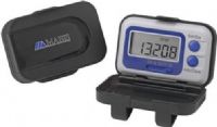 Mabis 03-005-000 Mini Calorie Pedometer, Step and lap counter mode help to monitor your workout, Calorie calculator allows the user to enter their weight for a more accurate reading, Stopwatch function, Real time clock setting, Lightweight design clips to waist band or belt (03-005-000 03005000 03005-000 03-005000 03 005 000) 
