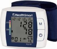 Mabis 04-895-001 HealthSmart Premium Automatic Wrist Talking Digital Blood Pressure Monitor, Audio readings in English or Spanish, 2 user memory storage, 120 readings total, Average of last 3 readings, Date and time stamp (04-895-001 04895001 04895-001 04-895001 04 895 001) 