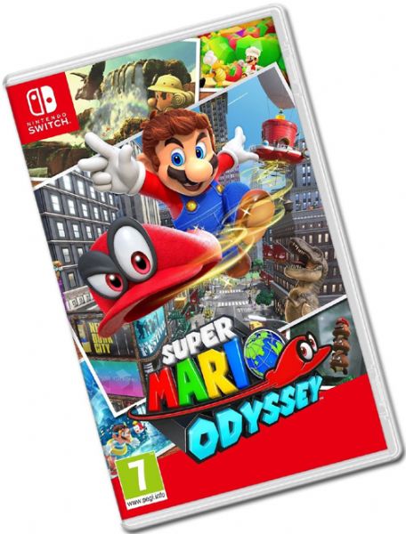 Nintendo 045496420864 Nintendo Switch Super Mario Odyssey Game; Explore huge 3D kingdoms filled with secrets and surprises, including costumes for Mario and lots of ways to interact with the diverse environments; Such as cruising around them in vehicles that incorporate the HD Rumble feature of the Joy-Con controller or exploring sections as Pixel Mario; UPC 045496420864 (NINTENDO045496420864 NINTENDO 045496420864 NINTENDO-045496420864 DISTRITECH)
