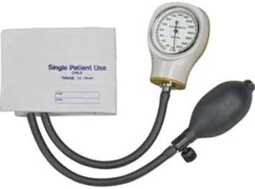 Mabis 06-148-131 Single-Patient Use Sphygmomanometer, Adult, Yellow, 5/Box, Designed to reduce the spread of infection (06-148-131 06148131 06148-131 06-148131 06 148 131)
