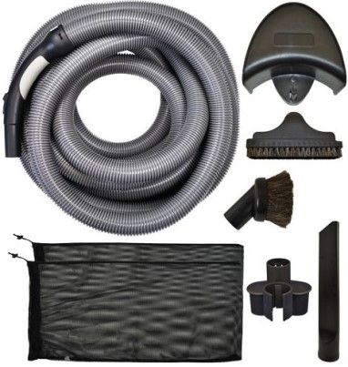 Eureka 060009 Car Care Kit; Includes 30' hose, full swivel handle eliminates kinking, upholstery brush, crevice tool and hose hanger; UPC 799113025191 (06-0009 060-009 0600-09 60009)