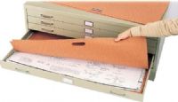Safco 3011 Plan File Portfolio for 4994, Flat file cabinet accessories, Reinforced hand-hold, For drawing size 36" W x 24" D, Use with 4994, Pack of 10 portfolios per carton, UPC 073555301106 (3011 SAFCO3011 SAFCO-3011 SAFCO 3011) 