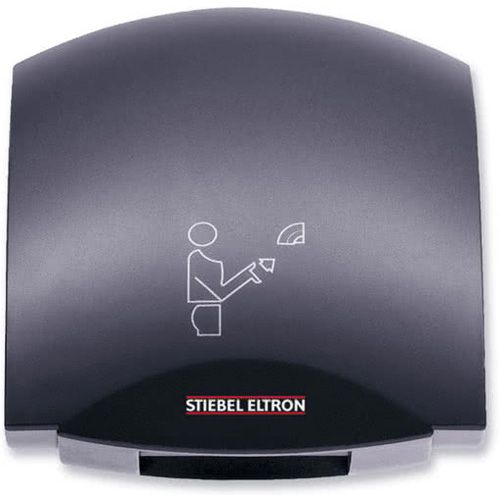Stiebel Eltron 073724-G Galaxy M 1 Ultra Quiet Automatic Hand Dryer with Cast Aluminum Housing (Charcoal Gray Finish), 120V, 1850W; Save money, save trees, and promote good hygiene with the contemporary-styled hand dryers from Stiebel Eltron; An infrared proximity sensor turns the unit on and off automatically; (STIEBELELTRON073724G STIEBELELTRON 073724 G STIEBELELTRON-073724-G GALAXYM1)