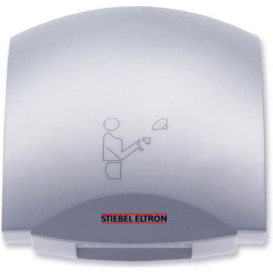 Stiebel Eltron 073725-S Galaxy M 2 Ultra Quiet Automatic Hand Dryer with Cast Aluminum Housing (Silver Metallic Finish), 208V, 2000W; Save money, save trees, and promote good hygiene with the contemporary-styled hand dryers from Stiebel Eltron; An infrared proximity sensor turns the unit on and off automatically; (STIEBELELTRON073725S STIEBELELTRON 073725 S STIEBELELTRON-73725-S GALAXYM2)