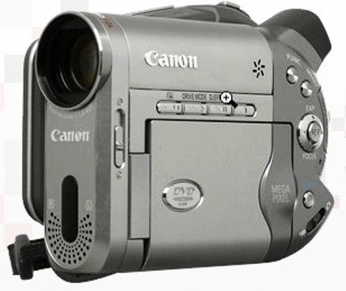 Canon 0744B001 DC10 DVD Camcorder, 2.5-inch TFT Color, approx. 123,000 pixels, Dolby Digital 2 Channel Audio ensures your audio quality is as good as your image quality (DC10 DC 10 DC-10 0744B001)