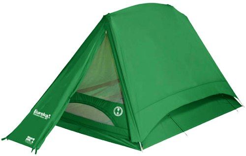 Eureka 0838-2627889-1 Timberline 4XT A-Frame Tent, 5 pole A frame tent with vestibule, Two doors with windows in each, rear door is side opening for easy access, Optional vestibule or annex adds extra storage and rain protection on rear door, 63 square feet of area, 1.9-ounce breathable nylon/1.9-ounce permeable taffeta nylon, 14 square feet of Vestibule area (083826278891 0838-26278891 0838 26278891 4-XT) 