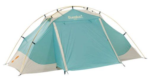 Eureka 0838-2628367-3 Zeus 3LE Dome Tent, 2 pole rectangular dome single wall tent with taped seams (083826283673 0838-26283673 0838 2628367 3 ZEUS3LE ZEUS-3LE)