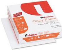 Universal 2120-PLT Copy Paper, Universal Copy Paper, 40 Cases, 20-lb. white multipurpose office paper with a 92 GE brightness rating, For copiers, Great for everyday use, Acid-free for archival quality, GTIN 50087547212009 (2120PLT 2120 PLT) 
