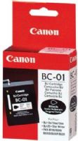 Canon 0879A003 Model BC-01 Black Ink Cartridge, Fits with BJ-10e, BJ-10ex, BJ-10sx, BJ-20 and BJ-5 Printers, 450 Pages Yield, New Genuine Original OEM Canon Brand (0879-A003 0879 A003 BC01 BC 01)          . 