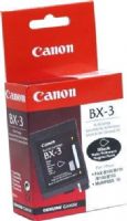 Canon 0884A003 Model BX-3 Black Inkjet Cartridge for use with FaxPhone B100, B110, B155, B540, B550, B600, B640, B840, MultiPass 100, 1000, 800 Printers, 2000 page yield, New Genuine Original OEM Canon Brand, UPC 030275063714 (BX3 BX 3 0884-A003 0884 A003 0884A-003 0884A 003) 