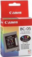 Canon 0885A003 Model BC-05 TriColor Ink Cartridge for use with BJC-1000, BJC-210, BJC-240 and BJC-250 Printer Series, New Genuine Original OEM Canon Brand (0885-A003 0885A-003 BC05 BC 05) 