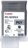 Canon 0893B001 Model PFI-101PGY Ink Tank 130ml, Photo Gray for use with imagePROGRAF iPF5000, iPF5100, iPF6000S, iPF6100 and iPF6200 Large Format Printers, New Genuine Original OEM Canon Brand, UPC 0138030582910 (0893-B001 0893B-001 0893 B001 PFI101PGY PFI 101PGY PFI-101) 